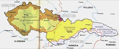 Pasos hacia la II Guerra Mundial: la Conferencia de Munich y la desmembración de Checoslovaquia