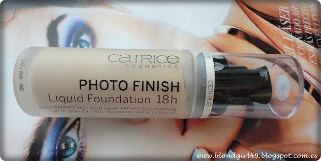 [Review] Base maquillaje Photo Finish 18h de Catrice