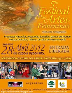 PROGRAMA 5to (((Festival de las Artes Femeninas))) 28 ABRIL 2012