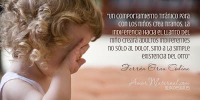 La Indiferencia ante el llanto infantil