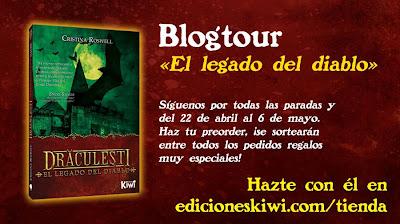 Blog book Tour El legado del diablo, Draculesti I - Cristina Roswell
