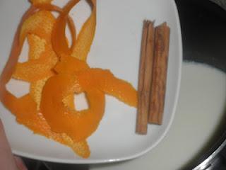 Pudin de plátano y fresas