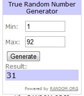 Random fue ignorado: Re sorteos!