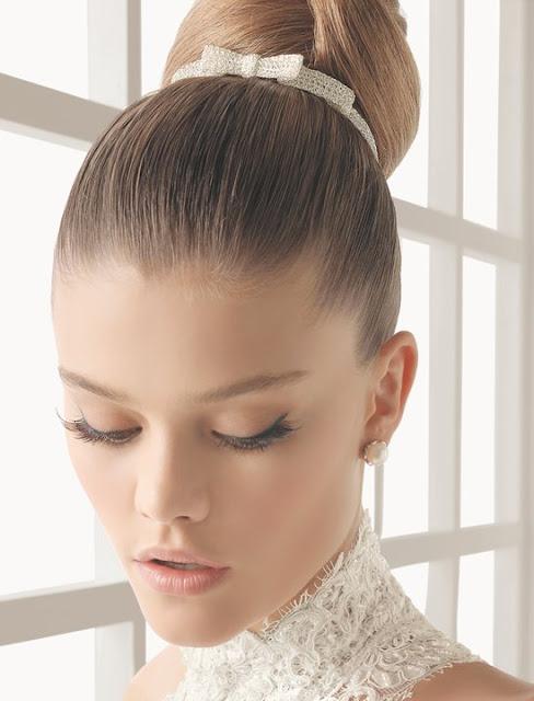 Tocados de boda de Rosa Clará