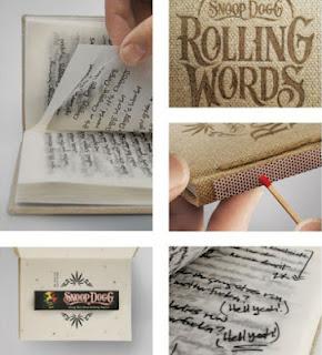 Rolling Words, un libro para fumarse las letras Snoop Dogg
