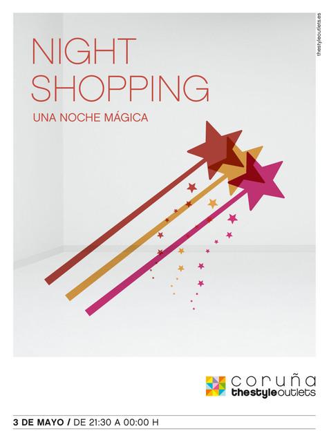 Night Shopping en Coruña The Style Outlets + Sorteo de 5 Tarjetas Regalo de 50 euros