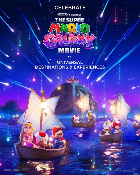 Universal Studios Hollywood y Universal Orlando Resort celebran la película Super Mario Galaxy