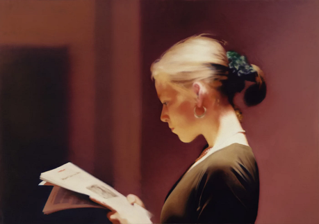 Mujer leyendo 1994