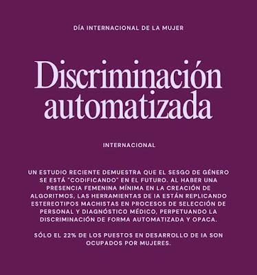 día internacional de la mujer.