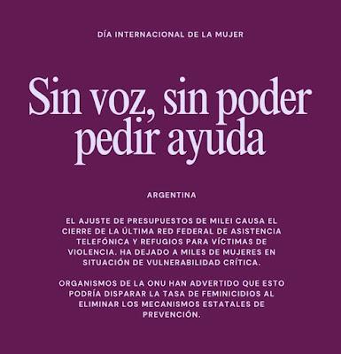 día internacional de la mujer