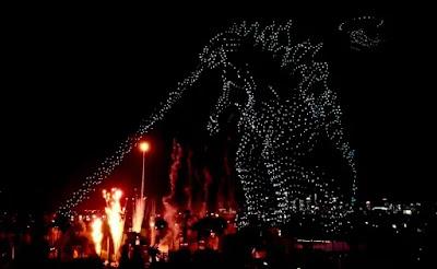 Godzilla y los drones