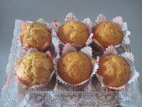 MAGDALENAS DE NATA Y FRAMBUESA