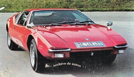 De Tomaso Pantera presentado en el año 1970