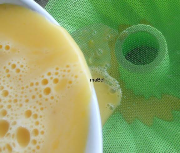 Flan de naranja (sin leche)