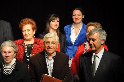 Ana Pomares y Amelia Pomares en el Día del Libro 2012: Homenaje a los autores en Pilar de la Horadada