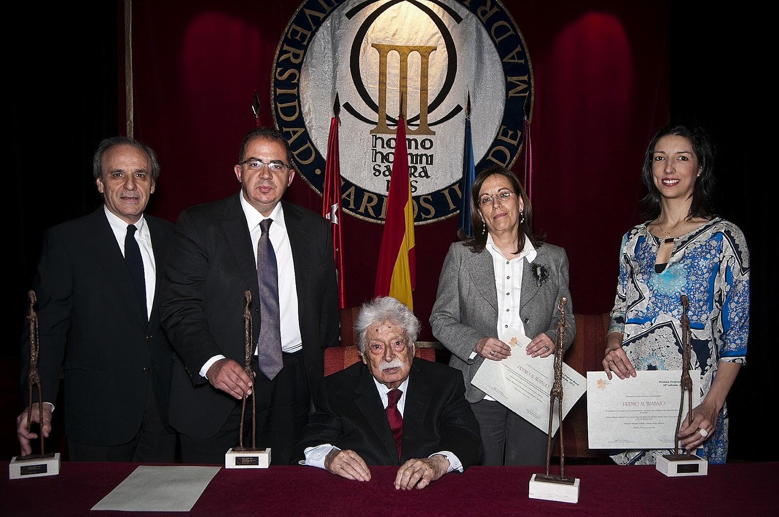 LOS HOSPITALES DE BELLVITGE, GALDAKAO E INFANTA CRISTINA, JUNTO CON EL MINISTERIO DE SANIDAD, GALARDONADOS CON  LOS PREMIOS PROFESOR BAREA 2012