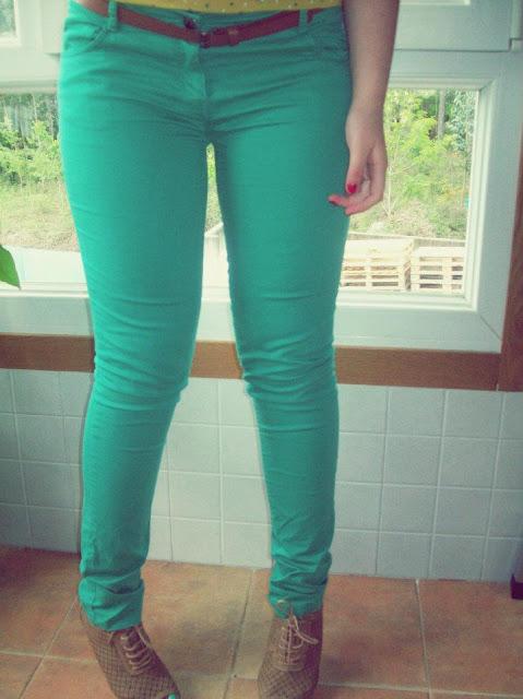 Look de Maria - Outfit Green everyday
