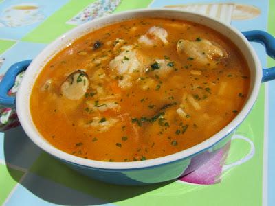 Sopa de pescado rápida y económica