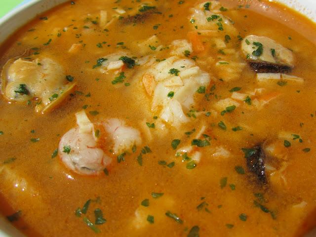 Sopa de pescado rápida y económica