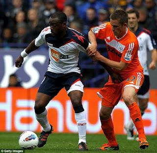Injusto empate en el Reebok Stadium