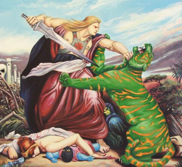 21 clásicos de la pintura universal “tuneados”