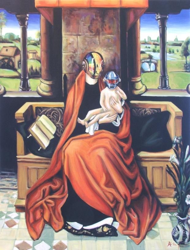 21 clásicos de la pintura universal “tuneados”