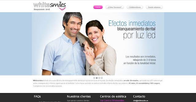 ¿Blanqueamiento dental en WHITESMILES ?