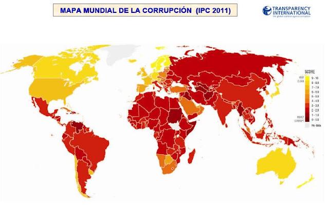 La Corrupción en el Perú 2012 (Transparencia Internacional 2011)