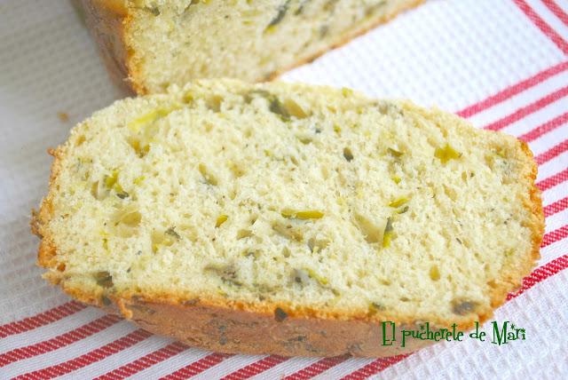 PAN DE LIMÓN ECOLÓGICO Y CALABACÍN A LA ALBAHACA