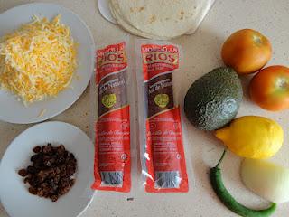 Tacos mexicanos con Morcilla de Burgos RIOS