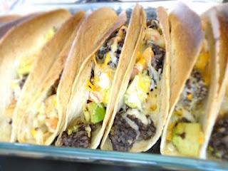 Tacos mexicanos con Morcilla de Burgos RIOS