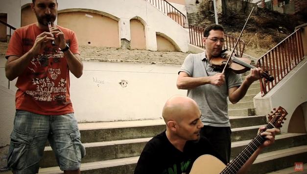 Un Blues del pescador cantado en la calle