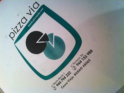 Pizza Via, pizzas de verdad, donde te comes hasta los bordes.