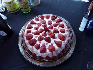 Tarta de fresas