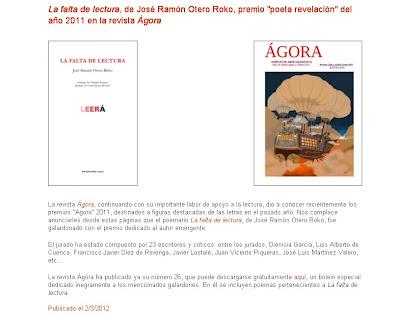 La editorial DVD destaca la labor de nuestra revista en la promoción de la lectura