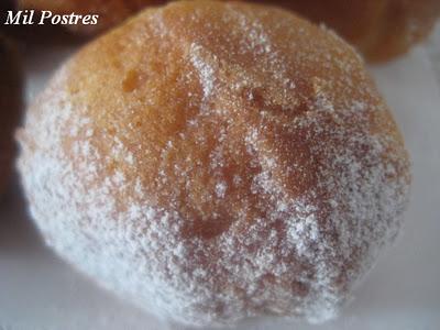 Buñuelos de limón y  miel