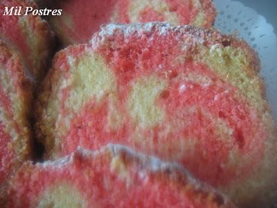 Cuatro cuartos de vainilla y frambuesa