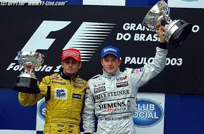 Accidente de Alonso, GP de Brasil 2003