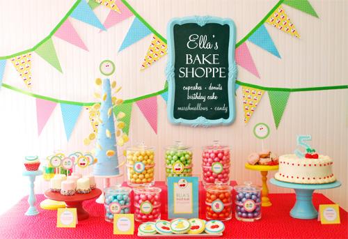 {Lunes} Mesas de dulces: Fondos duros