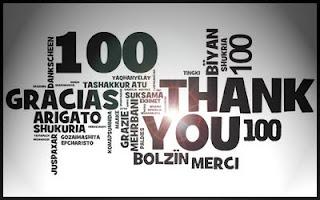 ¡100 gracias a todos!