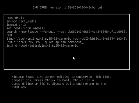 ubuntu grub ¿Cómo resolver el problema de la pantalla en negro en Linux?