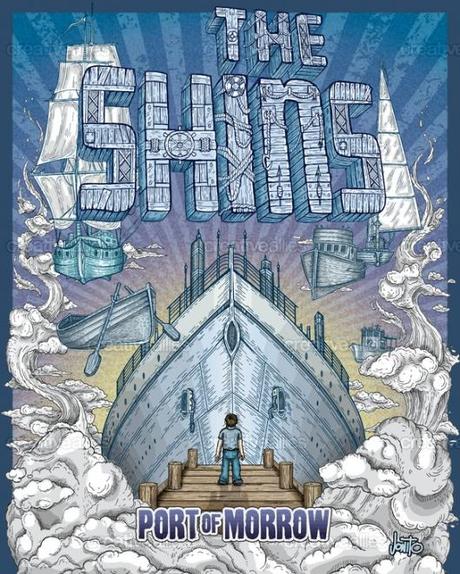 TheShins_JonSanchez Tour Poster para The shins