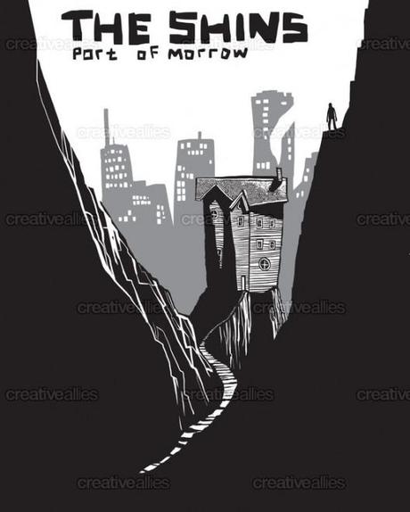 Shins_Redux_BW Tour Poster para The shins