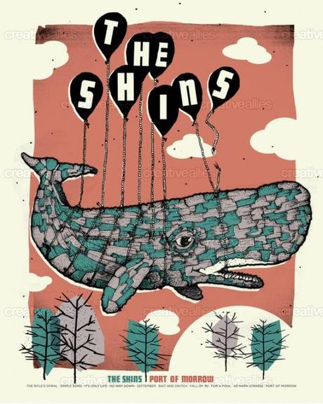 SHINSPOSTER_copia Tour Poster para The shins