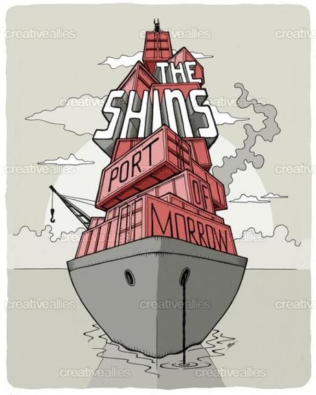 shins_port_of_morrow_poster Tour Poster para The shins