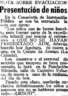 Avance, 5 de septiembre de 1937 El silencio de Herminia