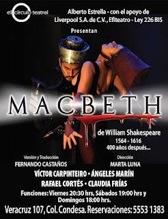 Macbeth: 100 representaciones en El Círculo Teatral de Alberto Estrella