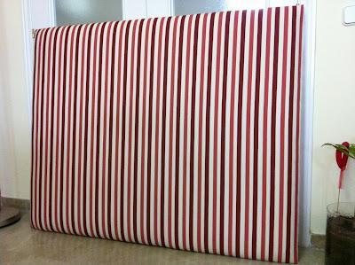 Diy: El cabecero tapizado de Isabel. Paso a paso