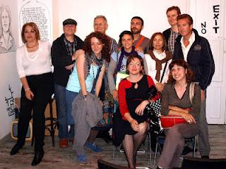 Celebrado el encuentro de poesía social en el Café Ficciones, Murcia