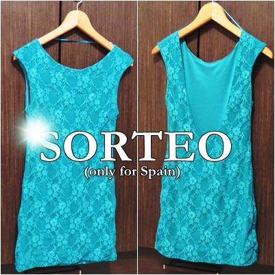 Lace Blue Dress ¡sorteo!